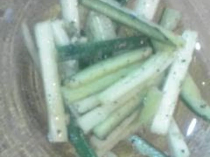 Simple Way Make Recipe Celery Namul (Korean-style Salad) that is Can Pamper Your Tongue, Appealing}