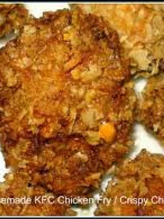 A picture of crispiest cornflakes chicken.