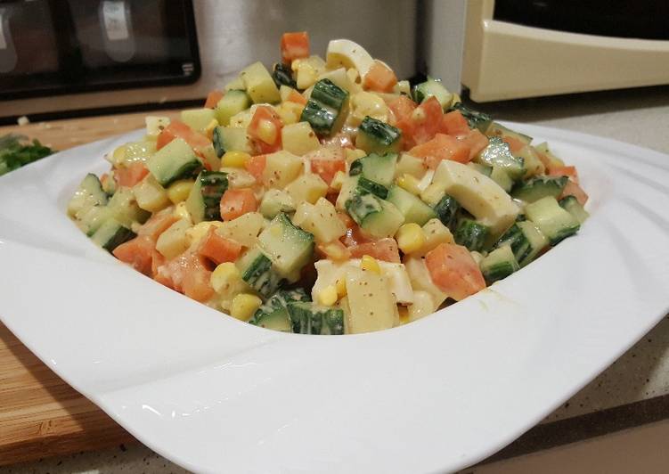Resep Salad sayuran Super Lezat