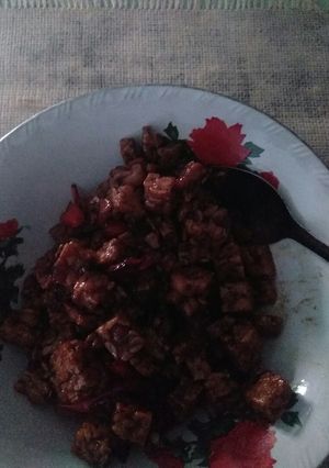 Foto resep Oseng Tempe Menu Irit tapi nikmat