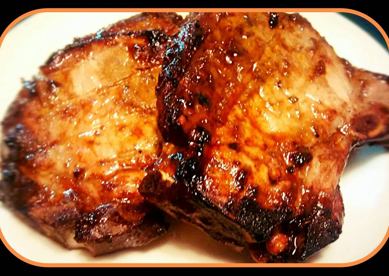 Citrus and Rosemary Grilled Porkchop