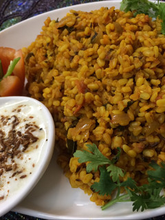 A picture of Dry yellow moong dal subzi.