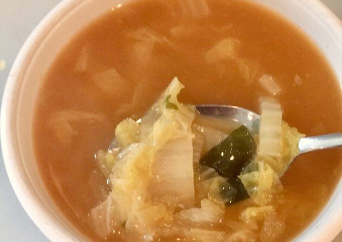 Steps to Make Authentic Diet Cabbage Soup for Lunch Food