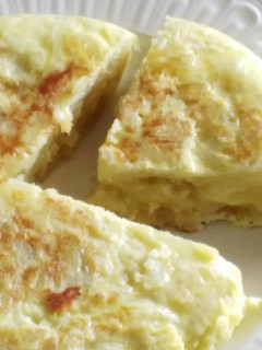 Una foto de Tortilla de patata con cebolla