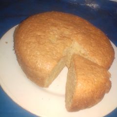 A picture of Simple sponge cake without oven.