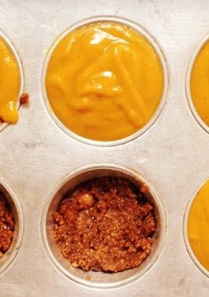 A picture of Healthy Pumpkin Tart - Low Carb, Gluten Free.