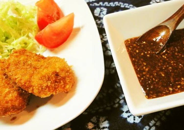 Steps to Prepare Favorite Sesame Sauce For Tonkatsu