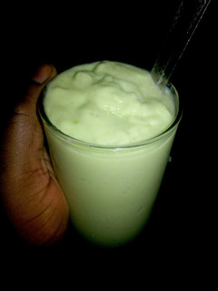 A picture of Refreshing Avocado smoothie.