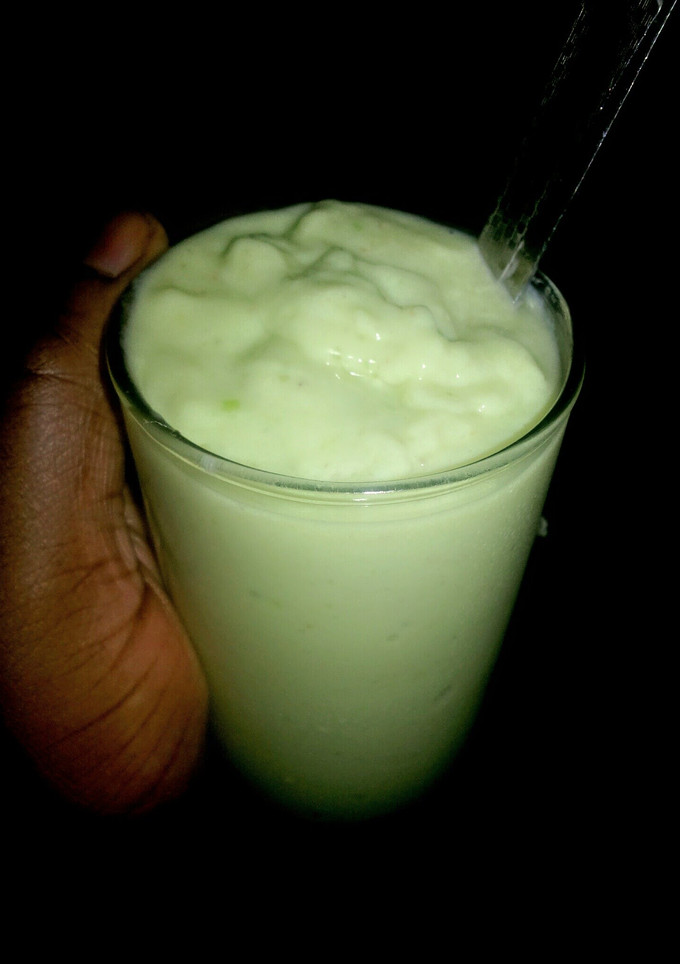 A picture of Refreshing Avocado smoothie.