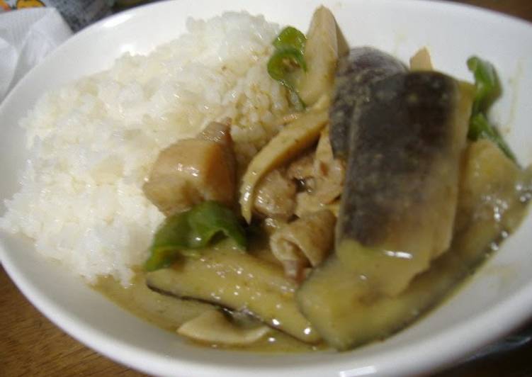 Steps to  Thai Green Curry