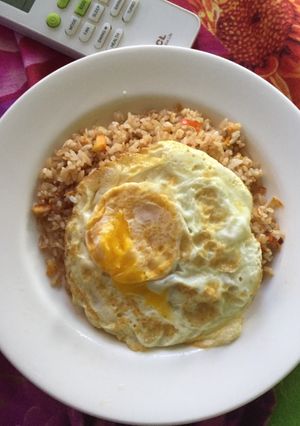Foto resep Nasi goreng sederhana