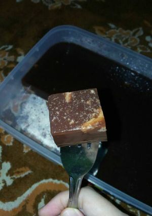 Foto resep Puding Marmer Biskuit Gampang Bangeet