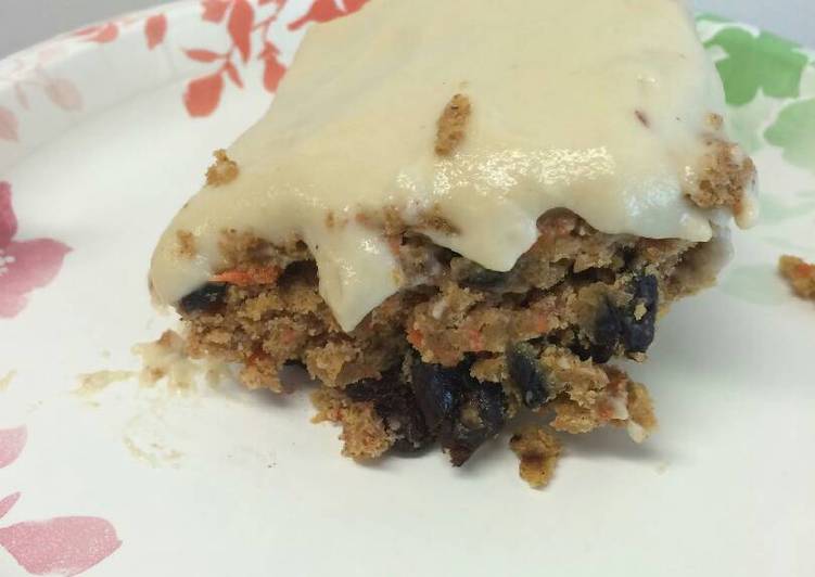 Recipe of Quick Vegan Carrot Cake (&amp; Frosting)