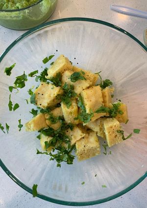 વાટી દાળના ખમણ (Vati Dal Khaman Recipe In Gujarati) રેસીપી મુખ્ય ફોટો
