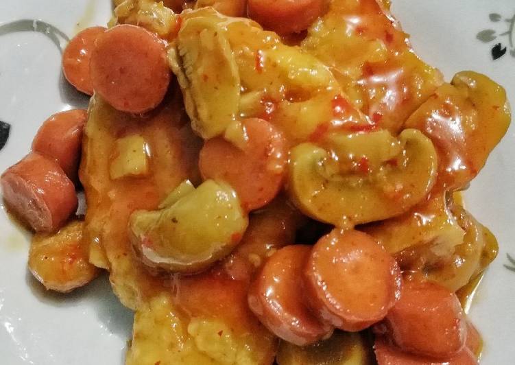 Telur Crispy Saus Bangkok