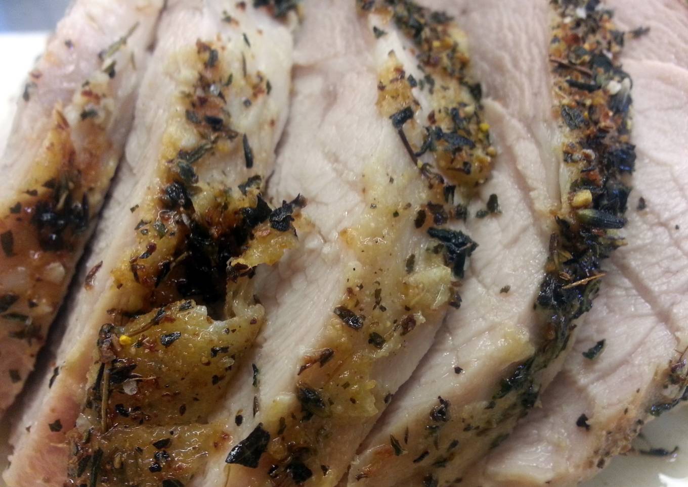 Orange Pork Loin w/ Herbs De Provence