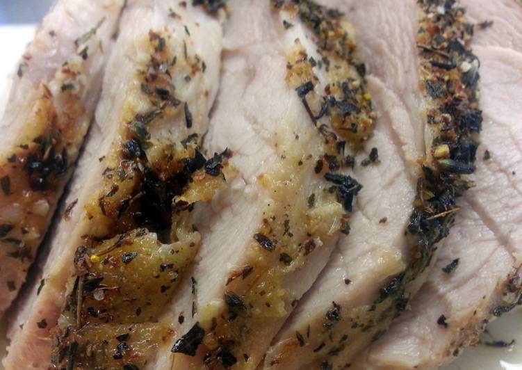 Orange Pork Loin w/ Herbs De Provence Orange Pork Loin w/ Herbs De Provence