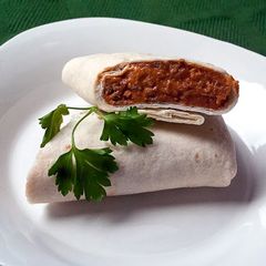 A picture of Easy Bean Burritos.