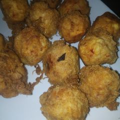 Yam balls A picture of Yam balls.