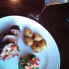A picture of Seared And Stuffed Flank Steak.