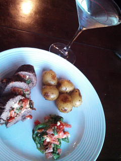 A picture of Seared And Stuffed Flank Steak.