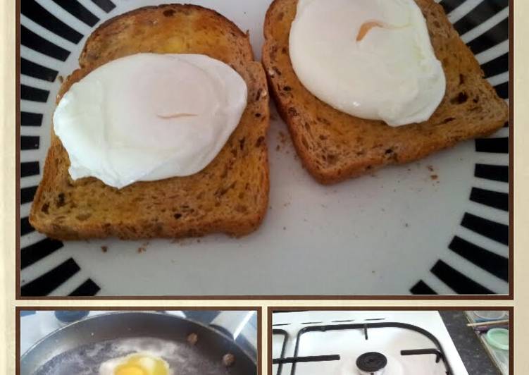 Recipe of Homemade best method for poached eggs!!!