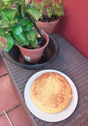 Foto principal de Tortilla de patatas fritas de bolsa🥚