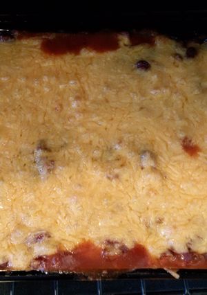 A picture of Potato Chili Casserole.