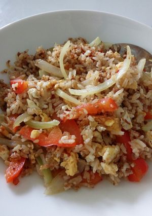 Foto resep Nasi Goreng Ikan Asin