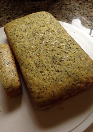 A picture of Two Lemon Poppy Loaves For You.
