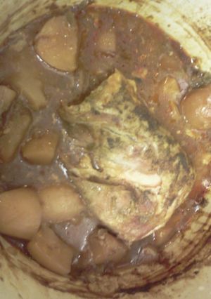 A picture of Crockpot Pork Roast & Veggies.
