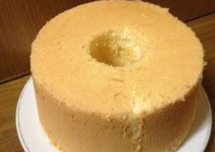 Simple Way to Prepare Perfect Classic Oil-free Chiffon Cake