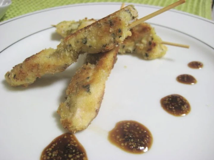 Easy Way Make Non-Fried Fried Chicken Sticks with Herbs and Breadcrumbs the Awesome  Tasty