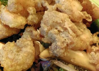 Easiest Way to Cook Appetizing Fried Popcorn Shrimp Parmesan