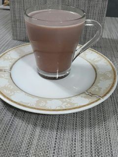 عکسی از دستور شیر کاکائو داغ🍵