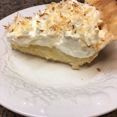 Coconut Cream Pie A picture of Coconut Cream Pie.