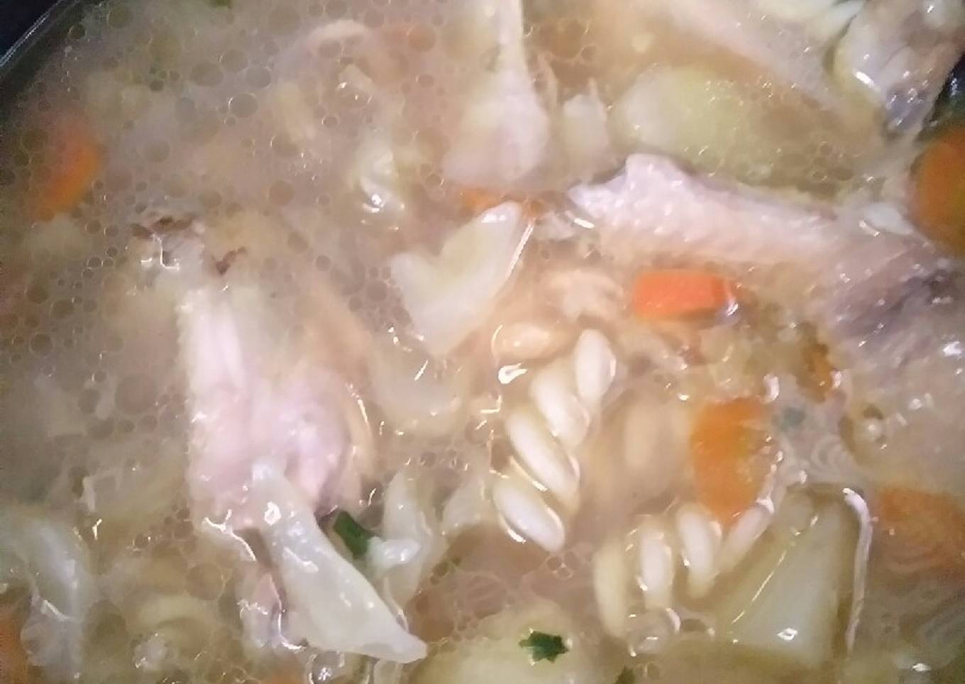 Sup ayam mudah