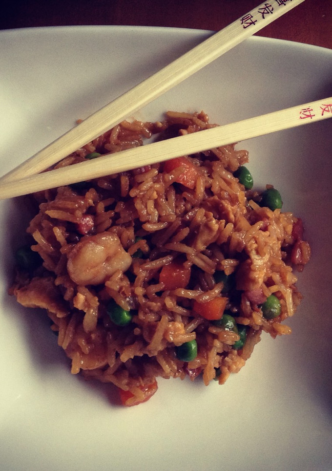 Una foto de Arroz frito de la casa (chino)