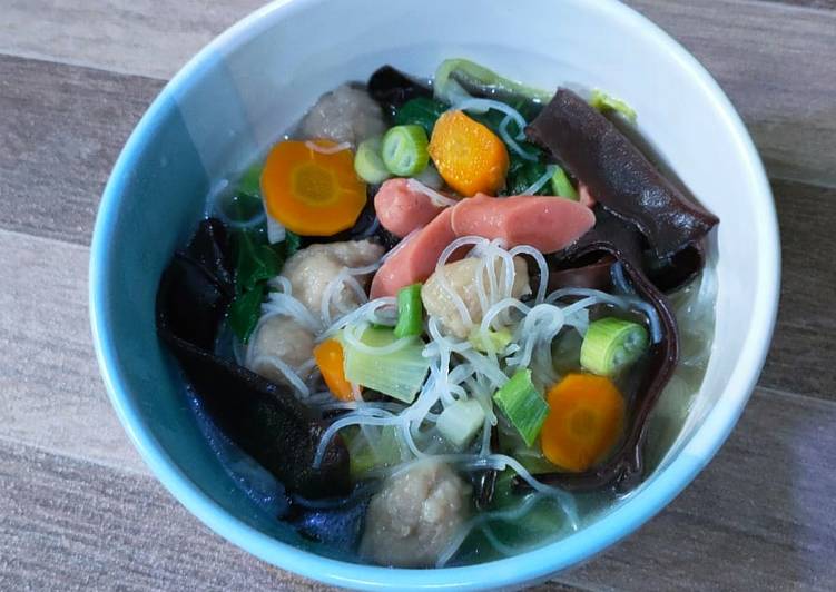 Resep Populer Sup Bihun Jamur Kuping Enak dan Sehat