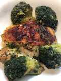 Roasted Chicken Thighs with Broccoli 🥦