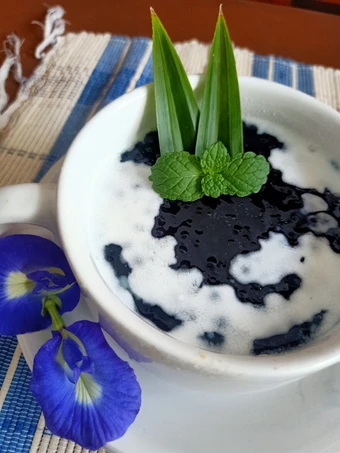 Langkah Mudah untuk Menyiapkan Resep Bubur mutiara biru yang Bikin Ngiler Anti Ribet, Bisa Manjain Lidah
