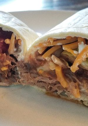 A picture of Mexican Style Shredded Beef.