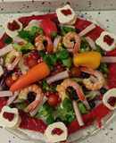 Ensalada tierra y mar