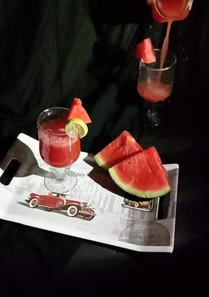 লেমন ওয়াটারমেলন ককটেল(lemon watermelon cocktail recipe in Bengali) রেসিপির প্রধান ছবি
