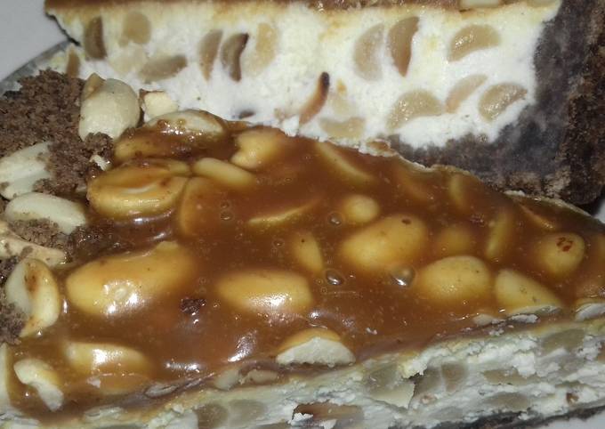 Чизкейк карамельно-ореховый🌰