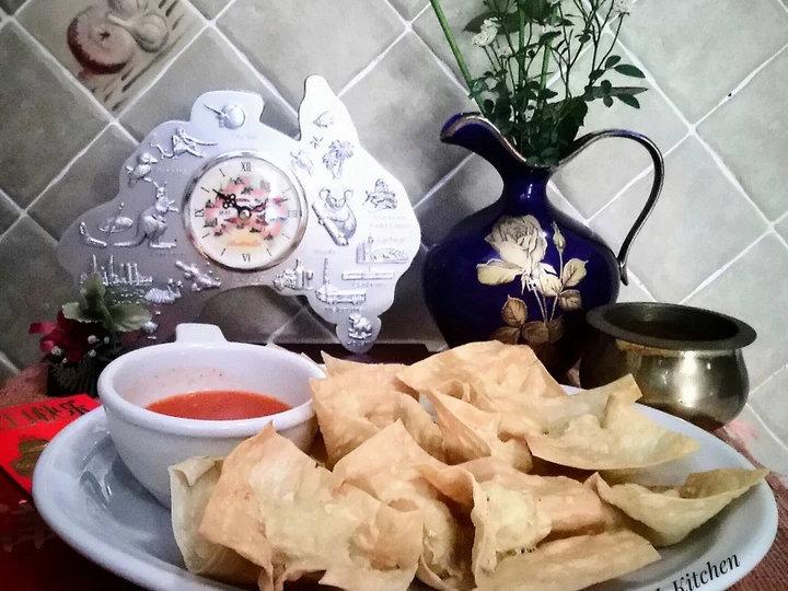 Cara Gampang Membikin Resep  Pangsit Goreng yang Enak, Enak