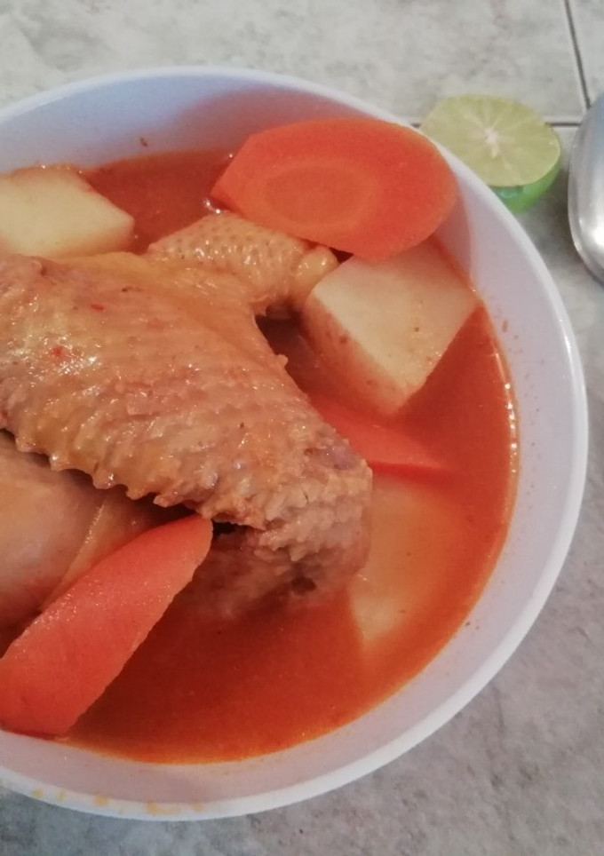 Una foto de Caldo tlalpeño