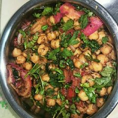Amritsari khatte chole A picture of Amritsari khatte chole.