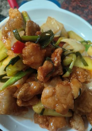 รูปของ ไก่กรอบซอสเปรี้ยวหวาน