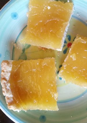 Una foto de Tarta de crema de limón